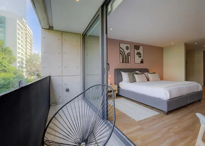 Apartment Capitalia Galileo 3br Views Parking & Balcony Mexico City